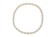 Load image into Gallery viewer, 9mm Gold Iced Out I Link Chain