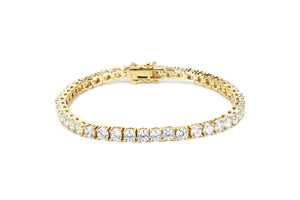 4mm Gold Tennis Bracelet