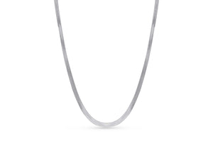 5mm Silver Herringbone Chain