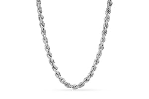 7mm Iced Out Rope Chain
