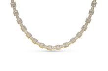 Load image into Gallery viewer, 9mm Gold Iced Out I Link Chain