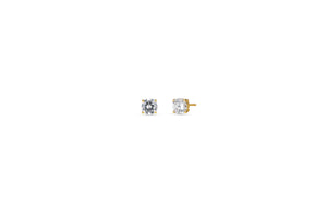 Large Gold Stud Earrings