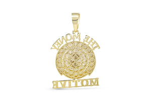Gold The Money Motive Pendant