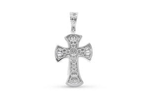 White Gold Cross Pendant