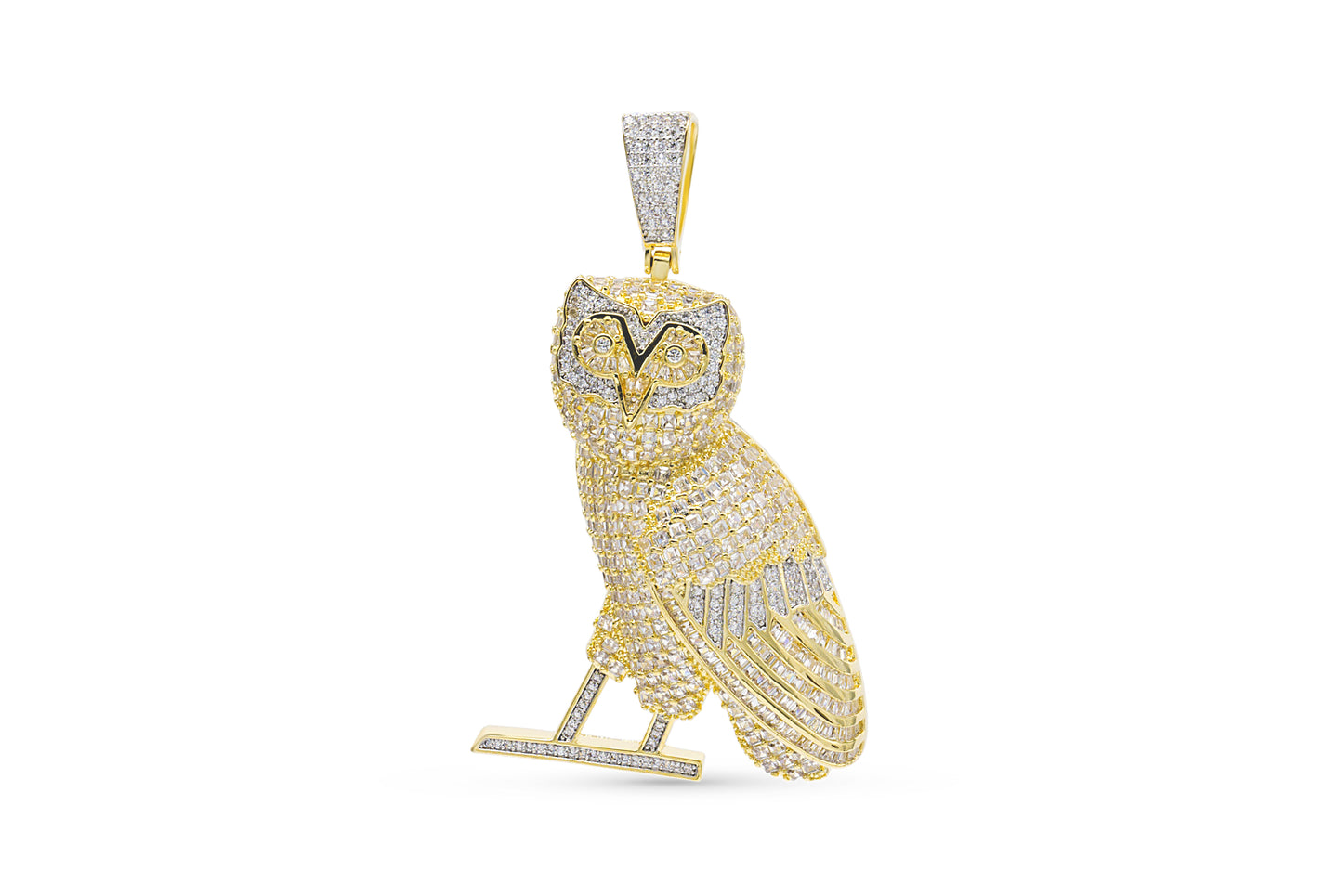 Gold Owl Pendant