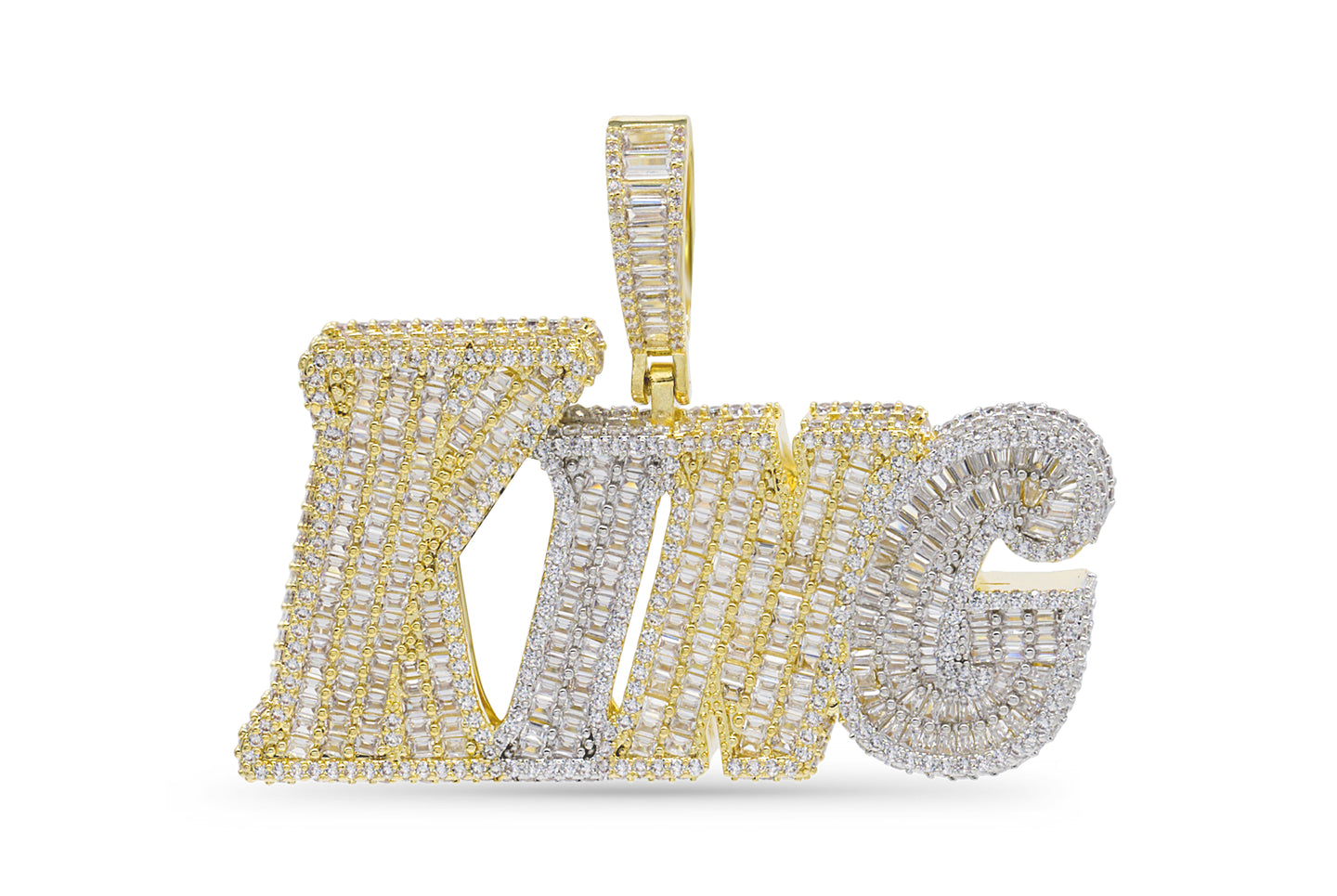 Baguette King Pendant