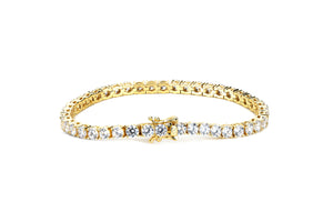 3mm Gold Tennis Bracelet
