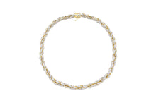 Load image into Gallery viewer, 10mm Gold Iced Out Rope Chain