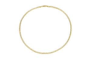 3mm Gold Curb Chain