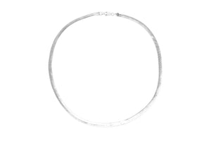 5mm Silver Herringbone Chain