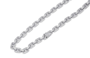 12mm Iced Gucc Link Chain
