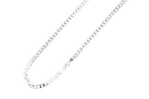 5.7mm Silver Curb Chain