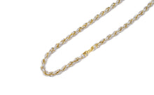 Load image into Gallery viewer, 7mm Gold Iced Out Rope Chain