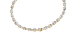 Load image into Gallery viewer, 9mm Gold Iced Out I Link Chain