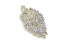 Load image into Gallery viewer, Lion with Gold Crown Pendant