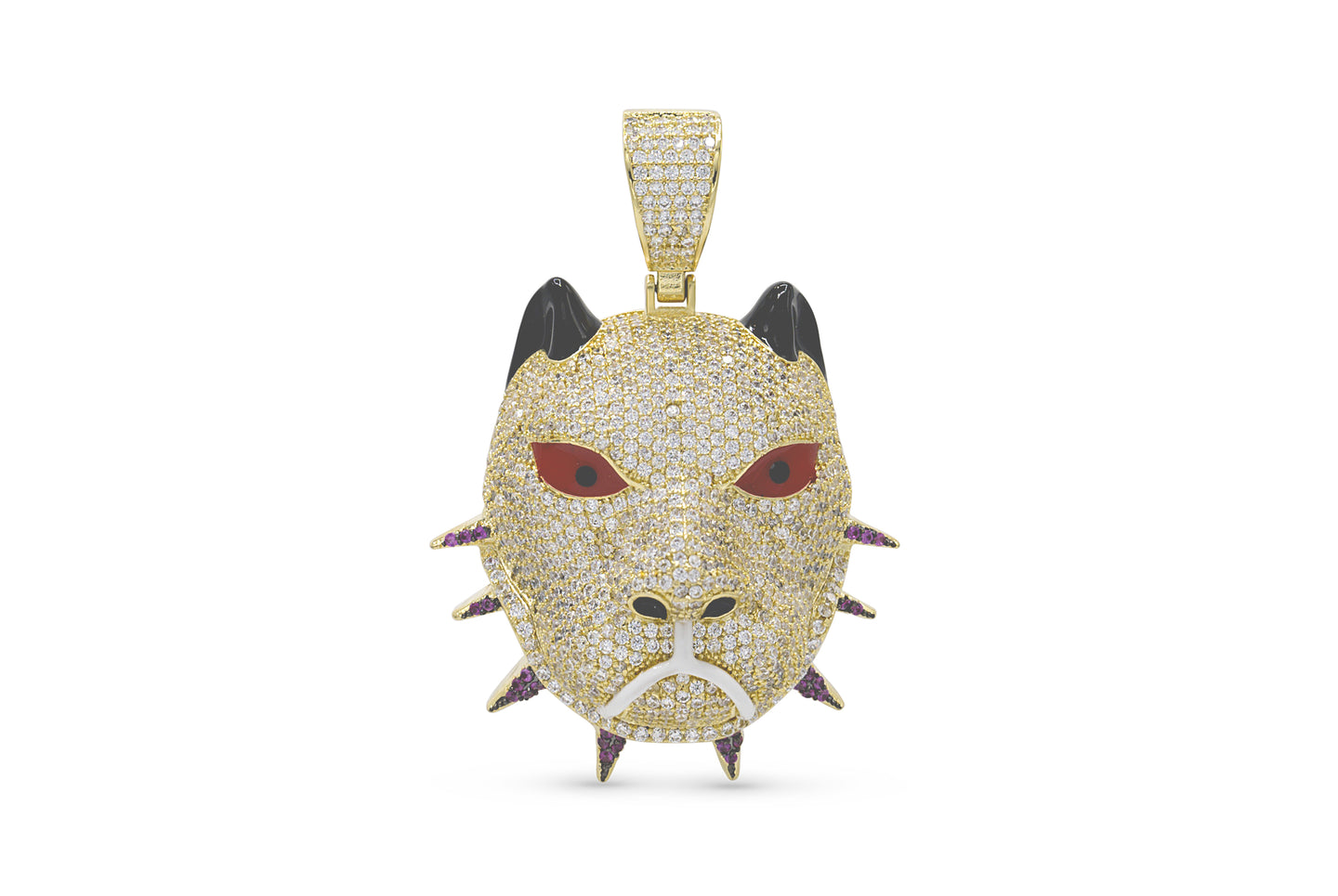 Red Eye Pitbull Pendant