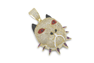 Red Eye Pitbull Pendant