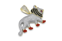 Load image into Gallery viewer, Black Mane Lion Pendant