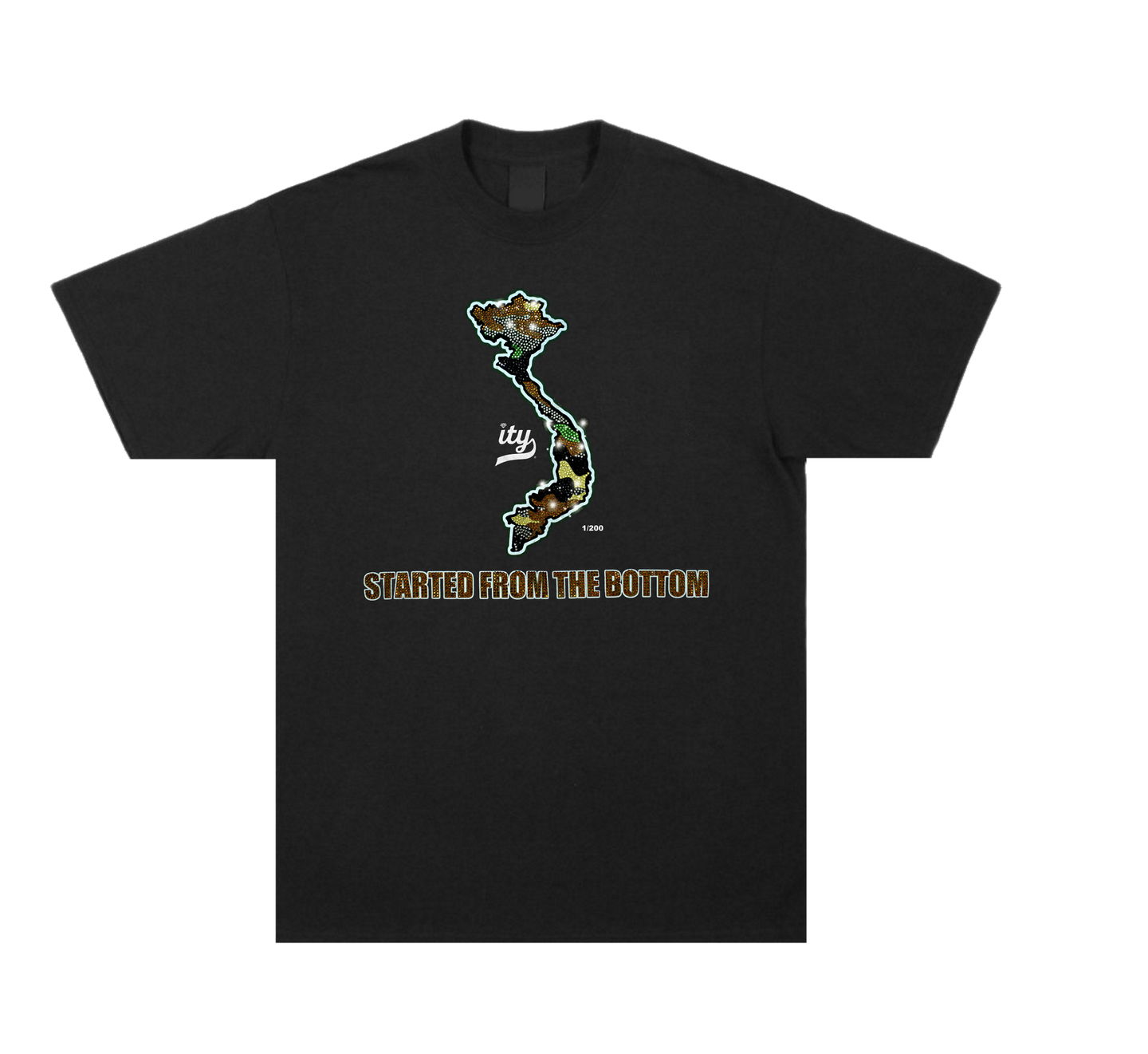 EXCLUSIVE Started from the bottom T shirt