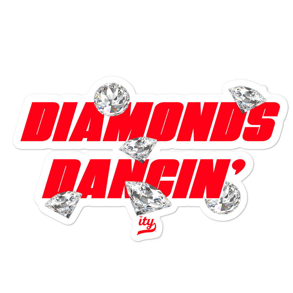 Diamonds Dancing' Sticker