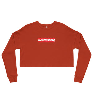 Flawless Gng Box Logo Crop Sweatshirt