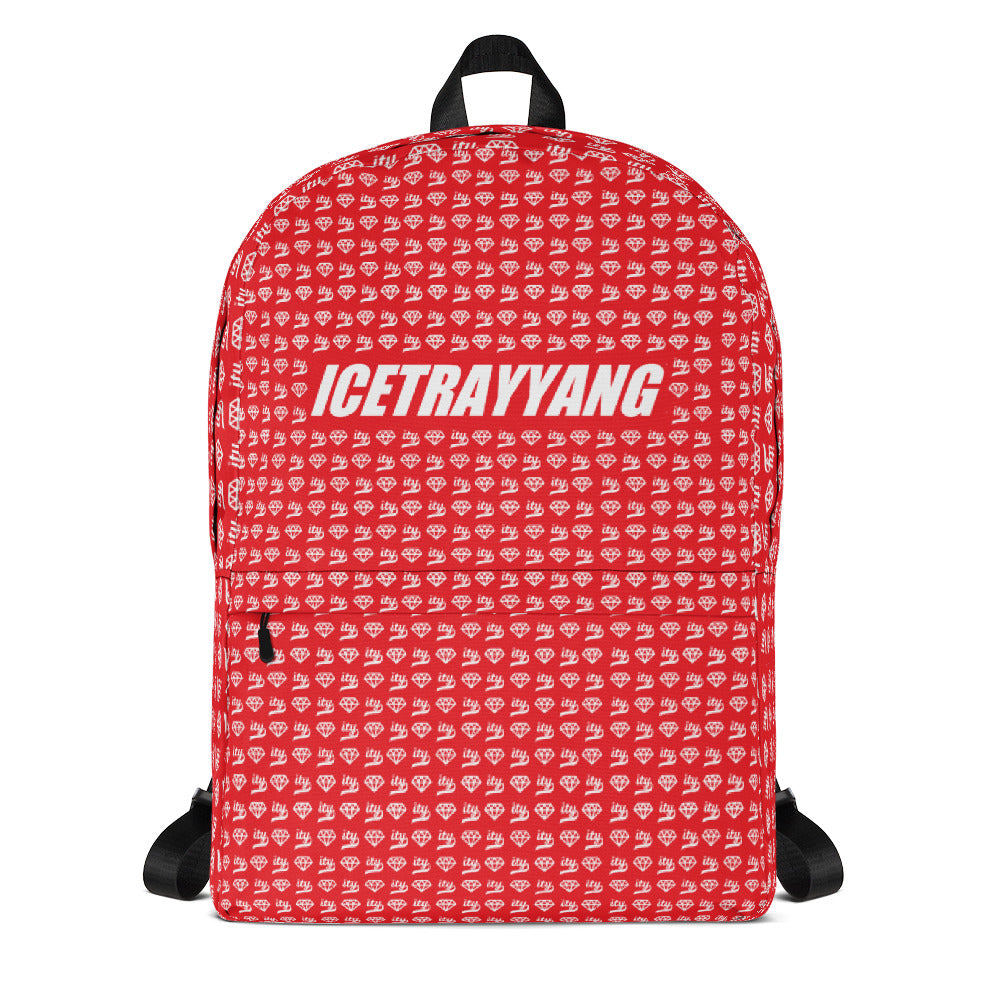 Ity Diamond Monogram Backpk