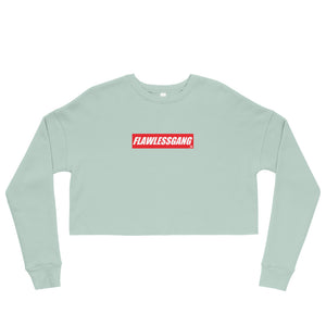 Flawless Gng Box Logo Crop Sweatshirt