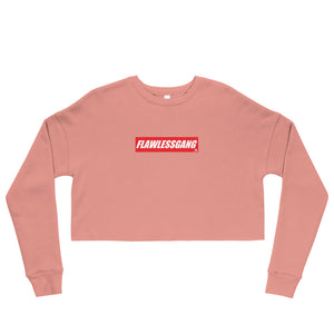 Flawless Gng Box Logo Crop Sweatshirt