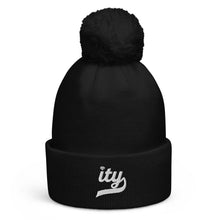 Load image into Gallery viewer, Ity Logo Pom pom beanie