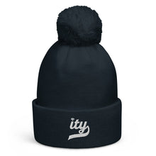 Load image into Gallery viewer, Ity Logo Pom pom beanie