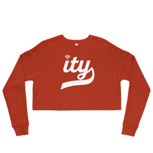 Ity Logo Crop Sweatshirt