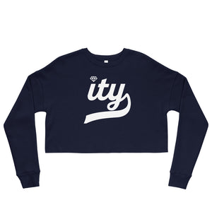 Ity Logo Crop Sweatshirt